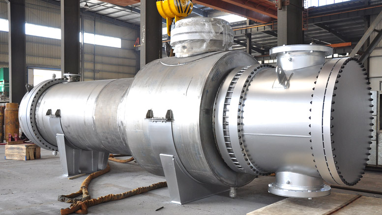 醋酸純鋯浮頭式換熱器